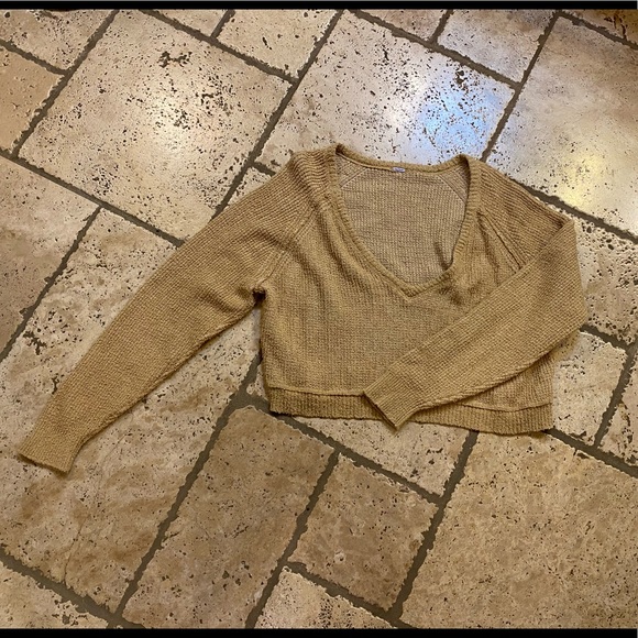 Free People crop sweater - Picture 1 of 5